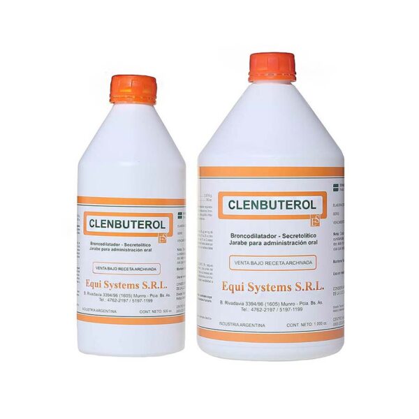 CLENBUTEROL – EQUISYSTEMS – 500 & 100ML