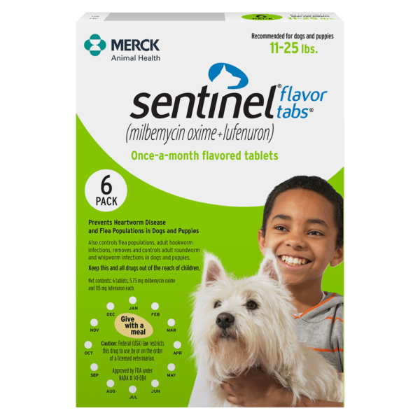 Sentinel Flavor Tabs