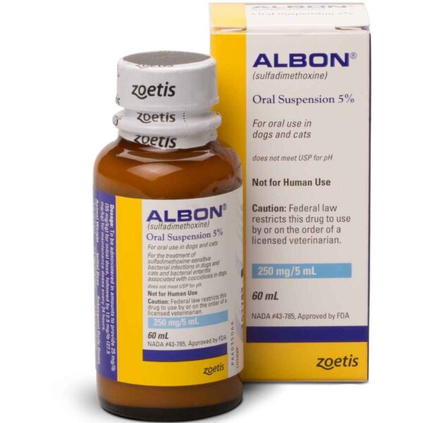 Albon Oral Suspension 5%