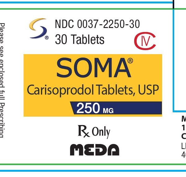 Soma 250mg Tablets